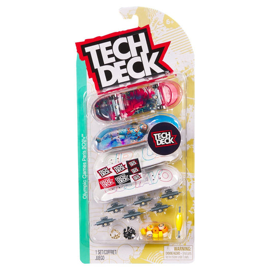 Tech deck pachet 4 piese fingerboard gustavo 9.6cm , Spin Master - Publisol.ro