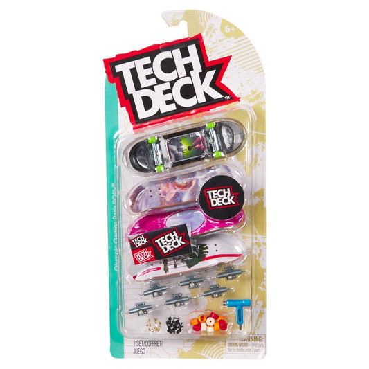 Tech deck pachet 4 piese fingerboard shame 9.6cm , Spin Master - Publisol.ro