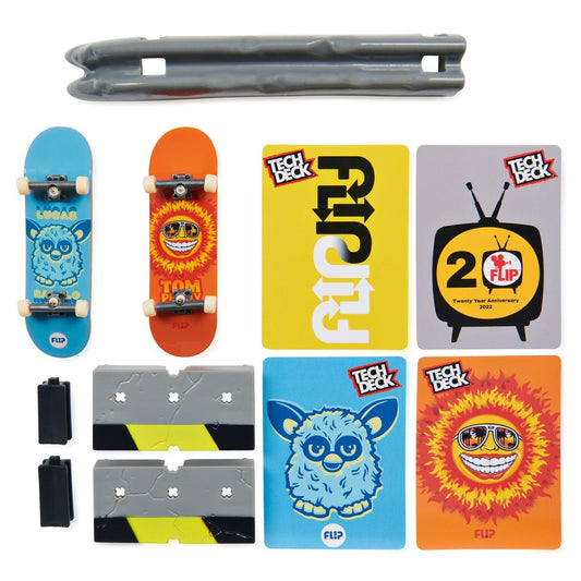 Tech deck pachet cu obstacol fingerboard lucas, Spin Master - Publisol.ro