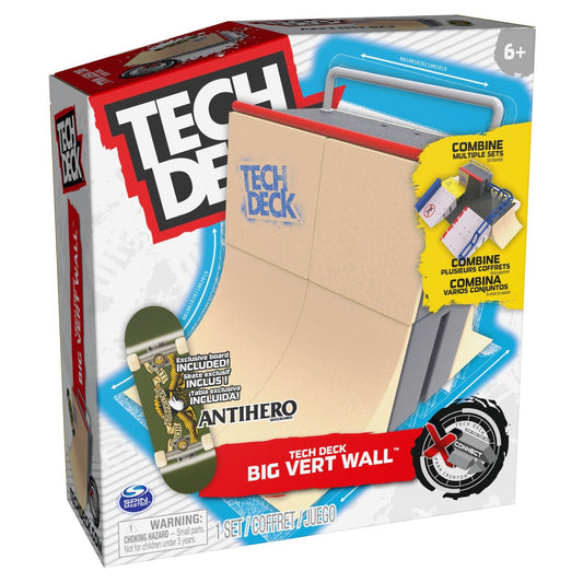 Tech deck pachet xconnect fingerboard big vert wall, Spin Master - Publisol.ro