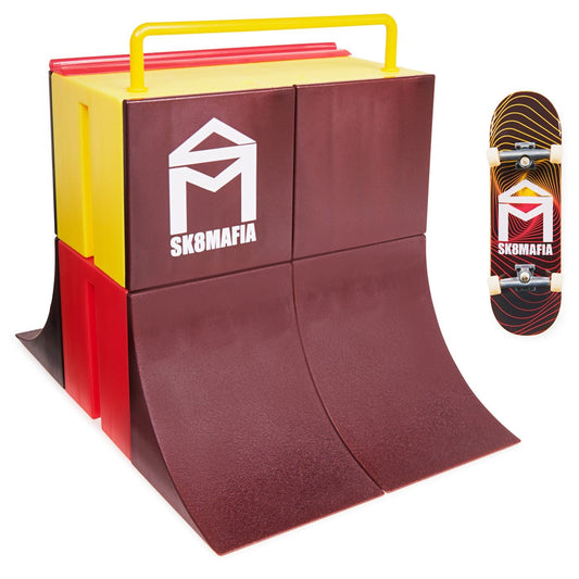 Tech deck pachet xconnect fingerboard sk8mafia vert wall, Spin Master - Publisol.ro