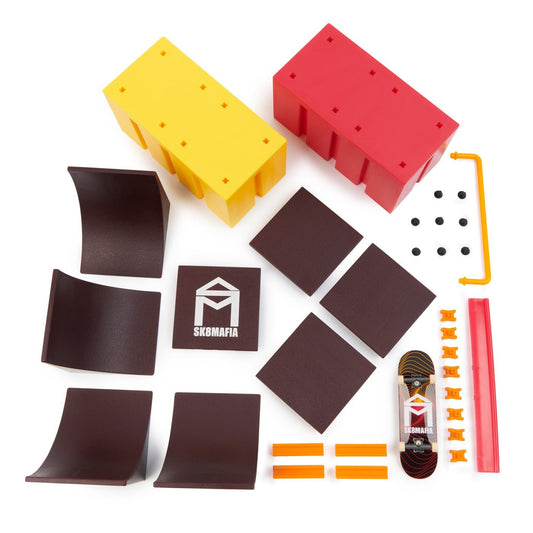 Tech deck x - connect pachet sk8mafia vert wall, Spin Master - Publisol.ro