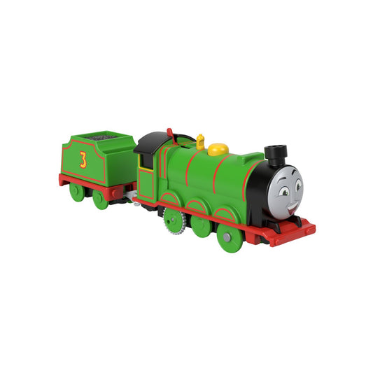 Thomas locomotiva motorizata henry cu vagon, Mattel - Publisol.ro