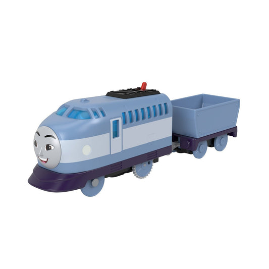 Thomas locomotiva motorizata kenji cu vagon, Mattel - Publisol.ro