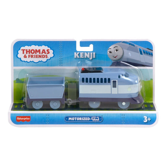 Thomas locomotiva motorizata kenji cu vagon, Mattel - Publisol.ro