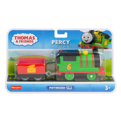 Thomas locomotiva motorizata percy cu vagon - Publisol.ro