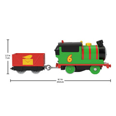 Thomas locomotiva motorizata percy cu vagon - Publisol.ro