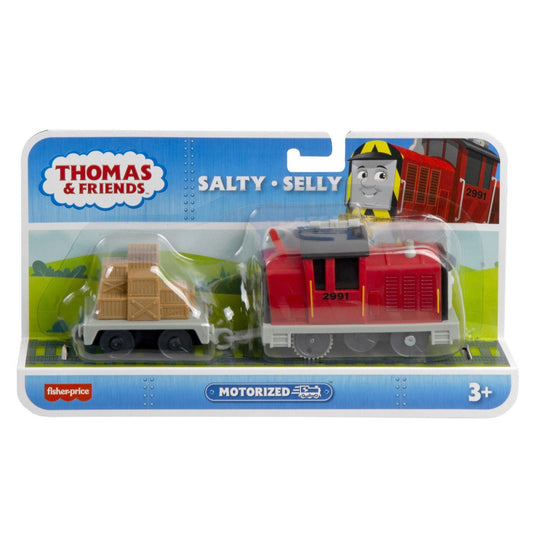 Thomas locomotiva motorizata selly cu vagon, Mattel - Publisol.ro