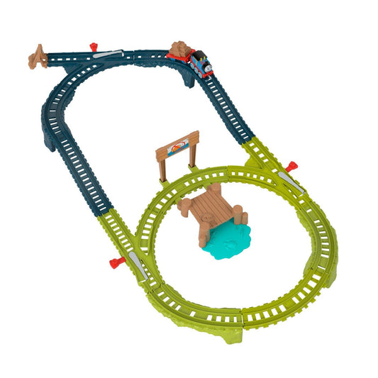 Thomas set de joaca cu locomotiva push along thomas si accesorii, Mattel - Publisol.ro