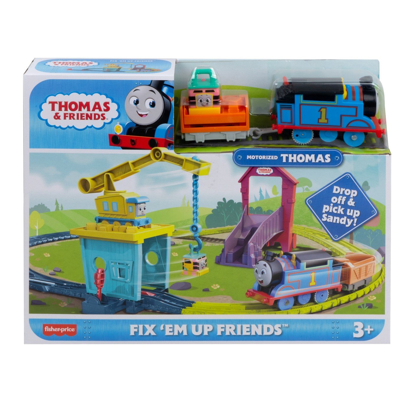 Thomas set de joaca motorizat Carly si Sandy - Publisol.ro