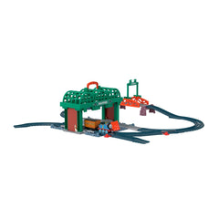 Thomas set de joaca motorizat gara knapford, Mattel - Publisol.ro