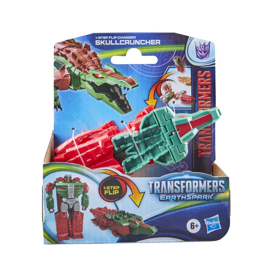 Transformers 7 earthspark figurina transformabila skullcruncher 6cm, Hasbro - Publisol.ro