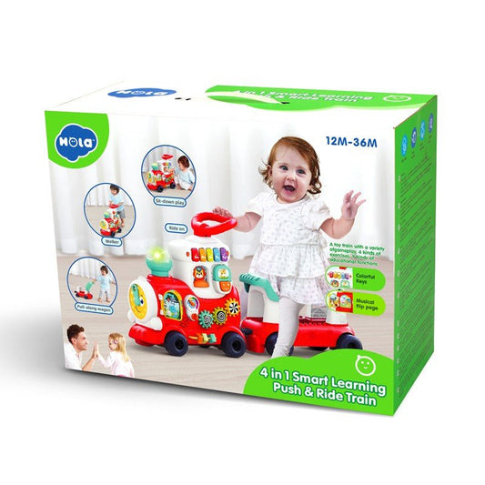 Trenulet 4 in 1, Jucarii Bebe - Publisol.ro