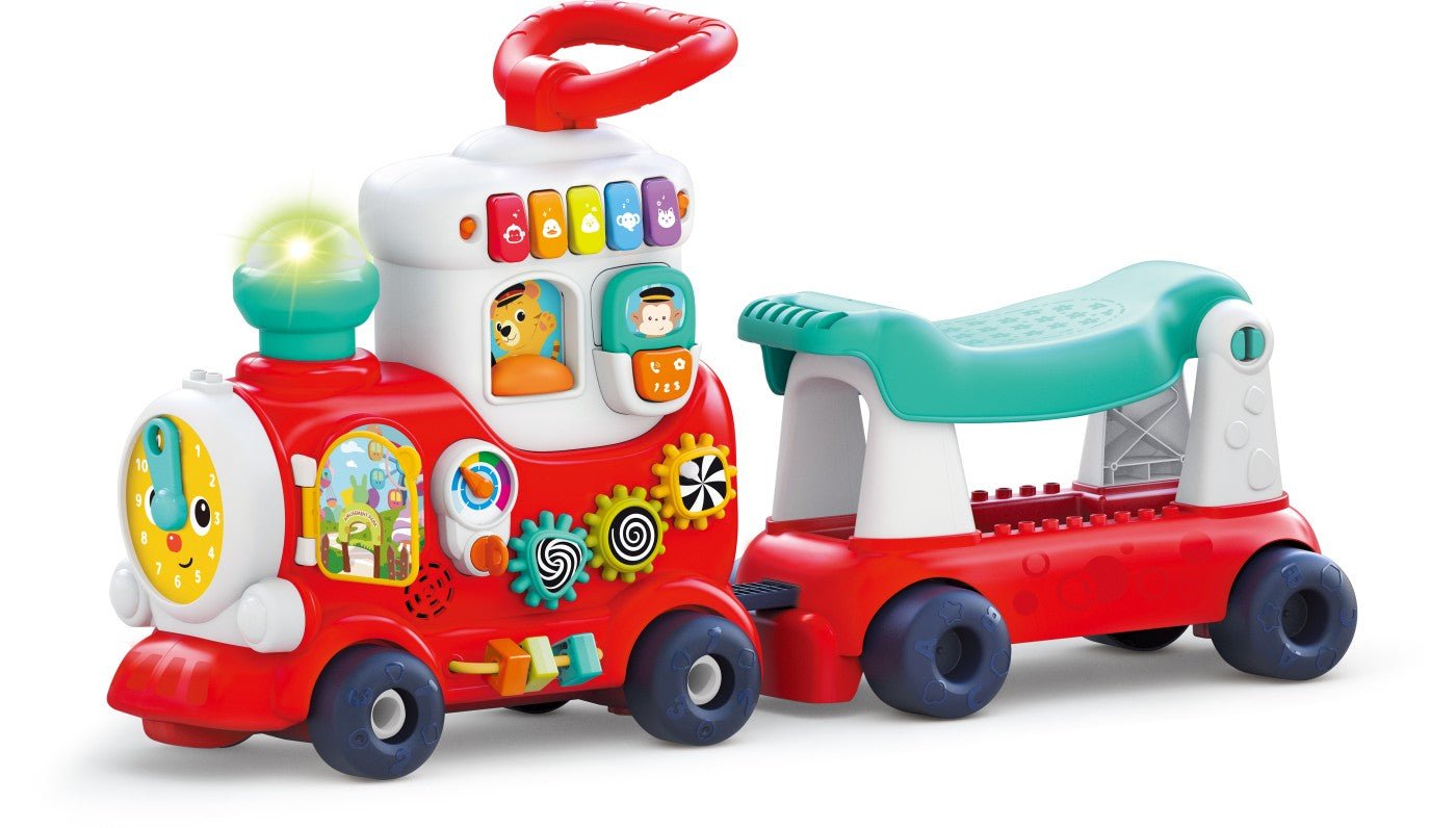 Trenulet 4 in 1 rosu - Publisol.ro