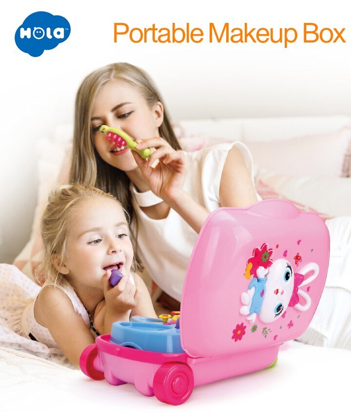 Troler cu set coafura si accesorii frumusete - Publisol.ro