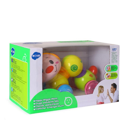 Viermisorul plimbaret cu sunete si lumini, Jucarii Bebe - Publisol.ro