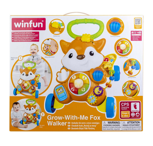 Winfun antemergator vulpe cu lumini si sunete, WINFUN - Publisol.ro