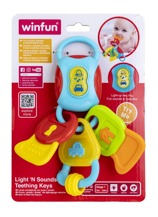 Winfun breloc chei cu sunete si lumini, WINFUN - Publisol.ro