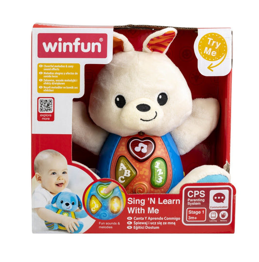 Winfun canta si invata cu iepurasul bouncy, WINFUN - Publisol.ro