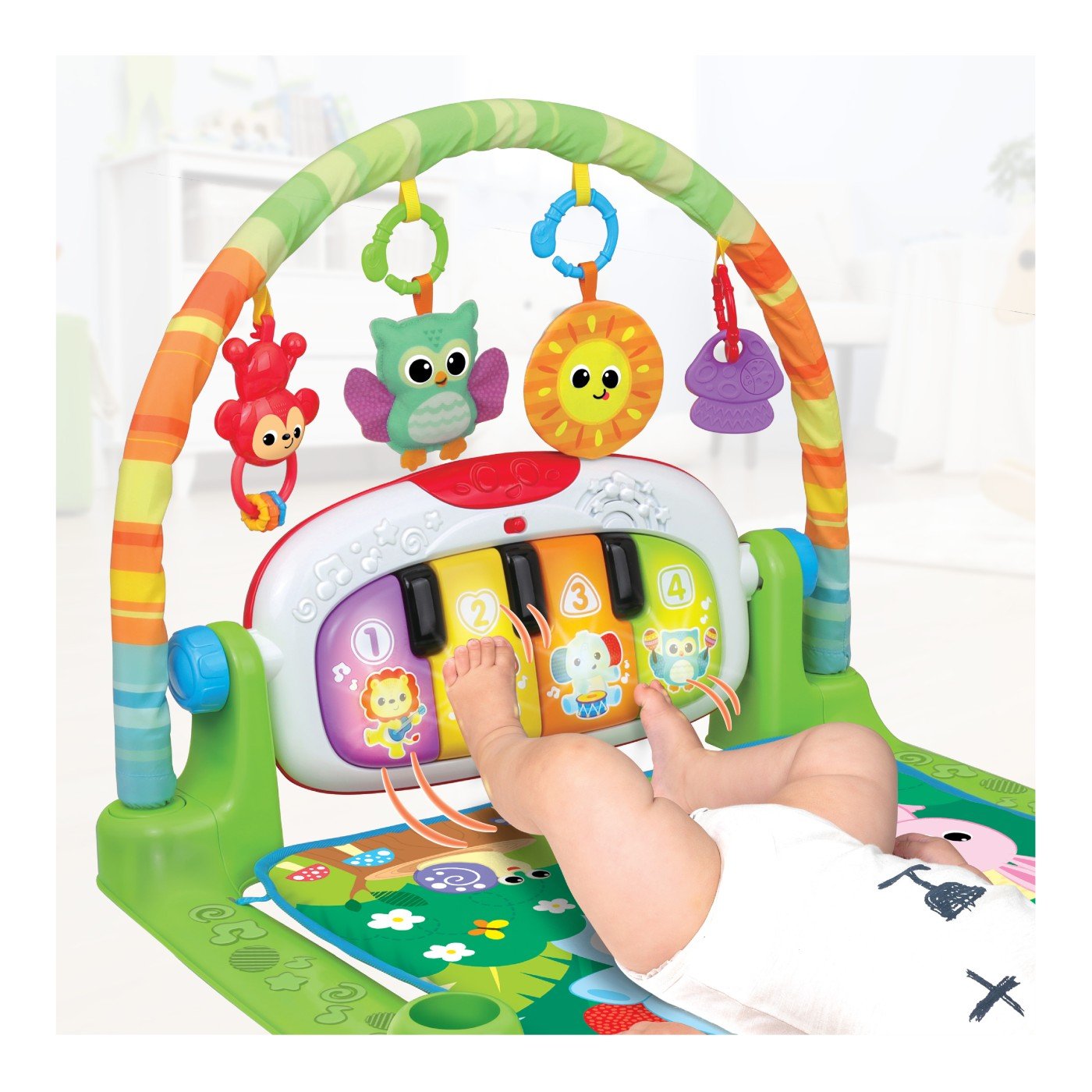 Winfun centru de activitati muzical prietenii din jungla deluxe - Publisol.ro