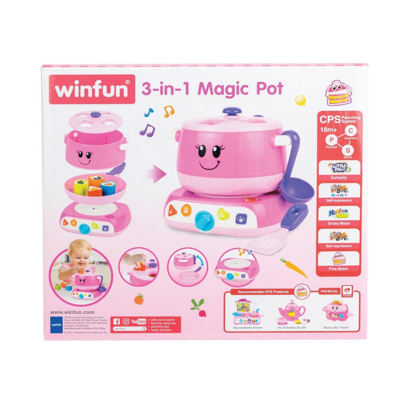 Winfun jucarie 3 in 1 oala magica - Publisol.ro