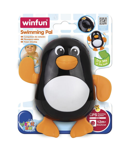 Winfun jucarie de baie pinguinul inotator - Publisol.ro