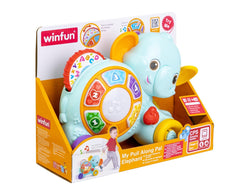 Winfun jucarie de tras elefant cu sunete si lumini - Publisol.ro