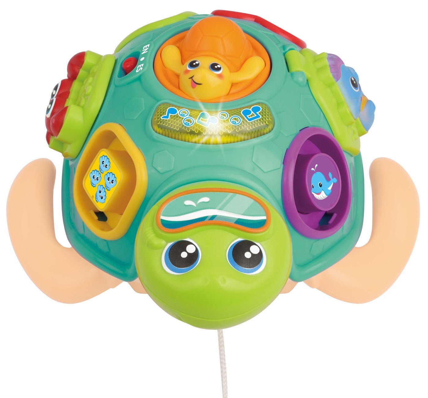 Winfun jucarie de tras testoasa cu forme - Publisol.ro