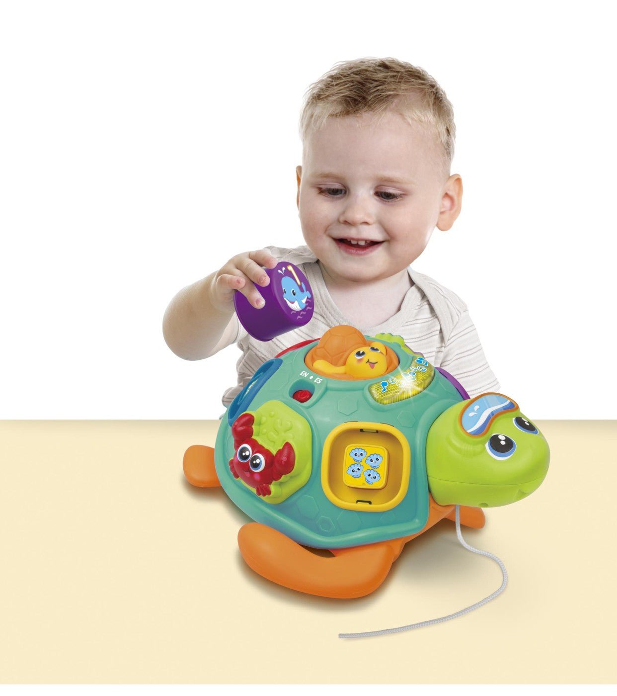 Winfun jucarie de tras testoasa cu forme - Publisol.ro