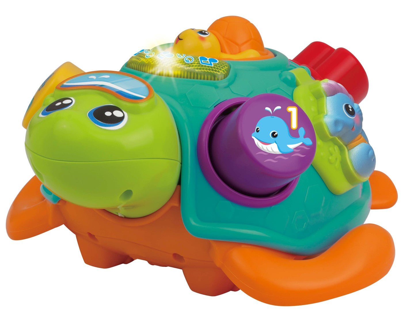 Winfun jucarie de tras testoasa cu forme - Publisol.ro