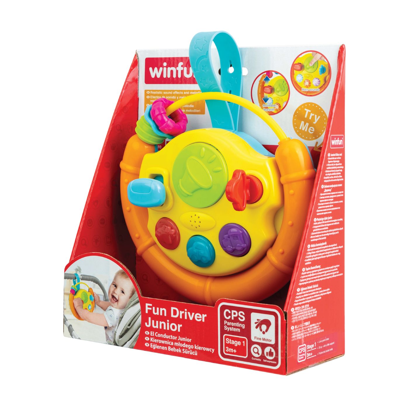 Winfun jucarie volan cu activitati - Publisol.ro