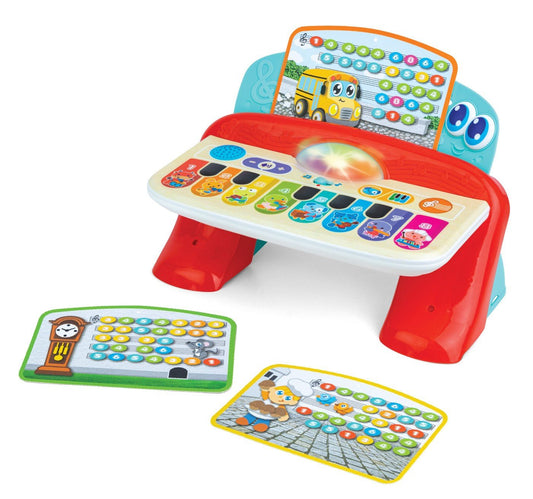Winfun pian cu sunete si lumini cu 8 taste, WINFUN - Publisol.ro