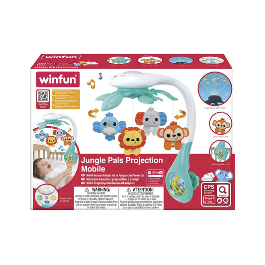 Winfun proiector mobil animalute din jungla, WINFUN - Publisol.ro