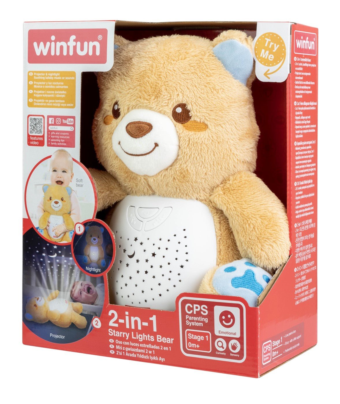 Winfun proiector si lampa de veghe ursulet - Publisol.ro