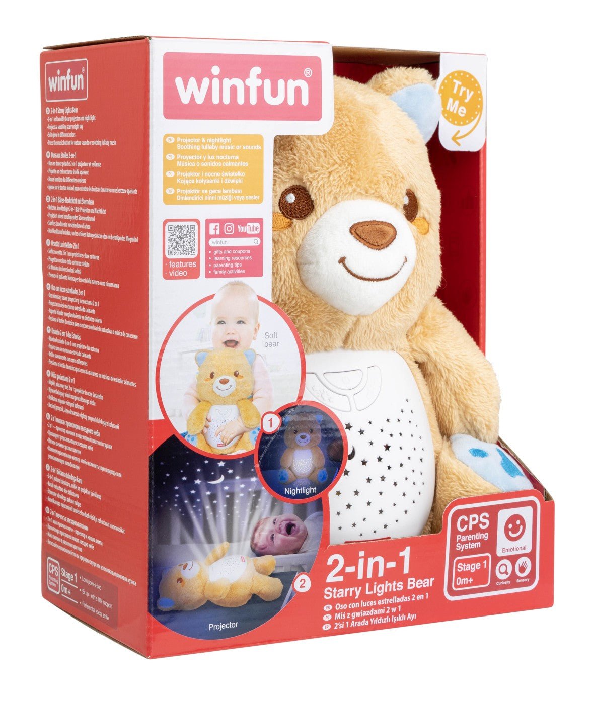 Winfun proiector si lampa de veghe ursulet - Publisol.ro