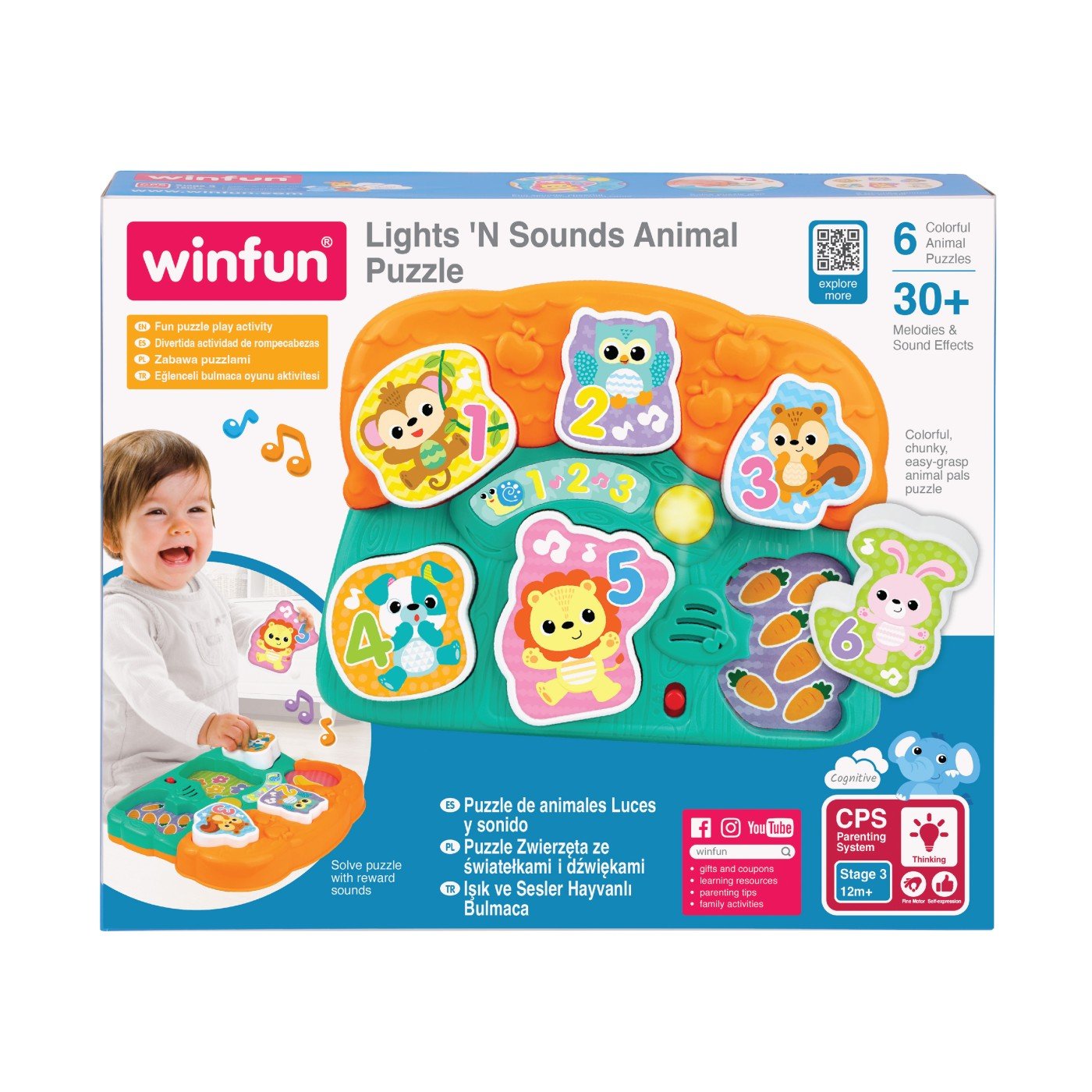Winfun puzzle cu sunete - Publisol.ro