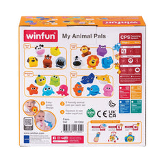 Winfun set jucarii de baie animalute de la ferma - Publisol.ro