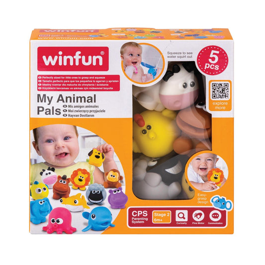 Winfun set jucarii de baie animalute de la ferma - Publisol.ro