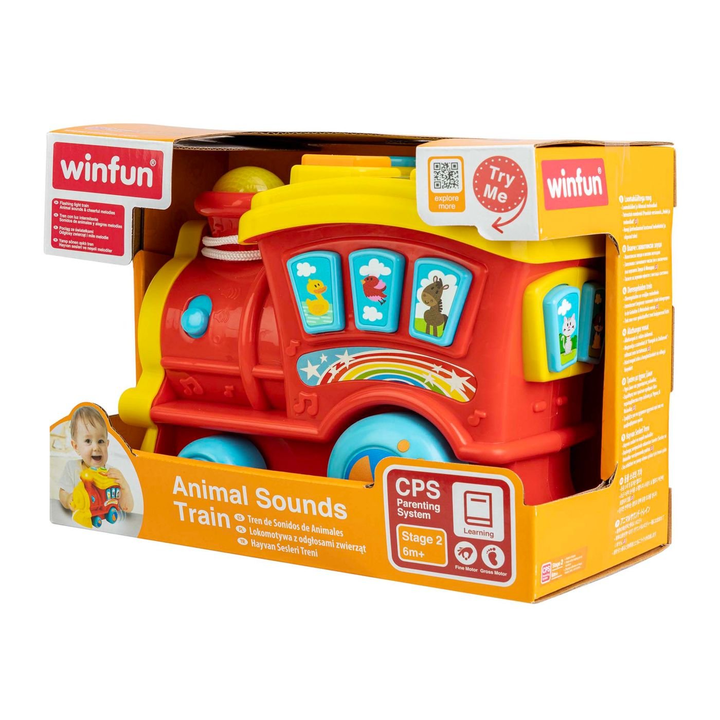 Winfun trenulet cu sunete - Publisol.ro