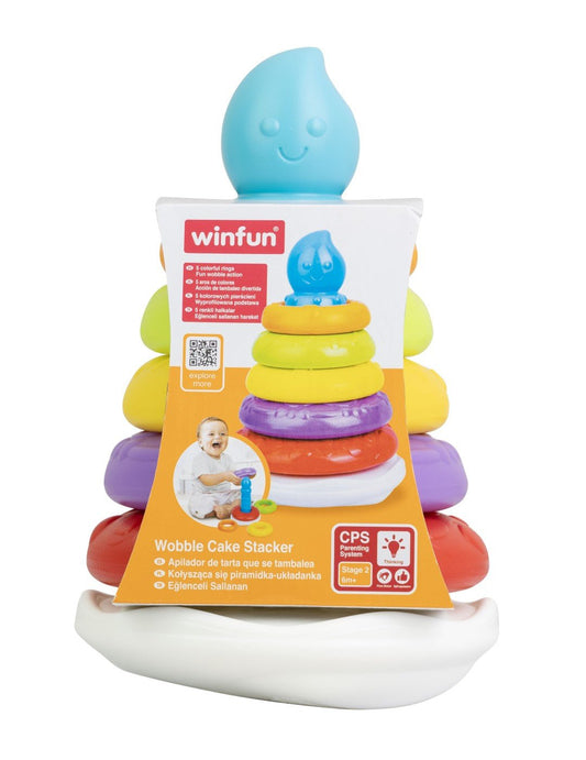 Winfun turn cu cercuri colorate in forma de tort - Publisol.ro