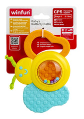 Winfun zornaitoare fluturas cu jucarie de dentitie - Publisol.ro