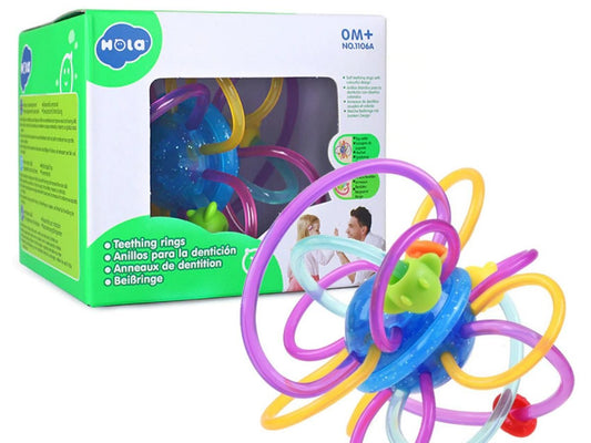 Zornaitoare gingivala multicolora, Jucarii Bebe - Publisol.ro