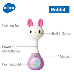 Zornaitoare iepuras cu sunete si lumini - Publisol.ro