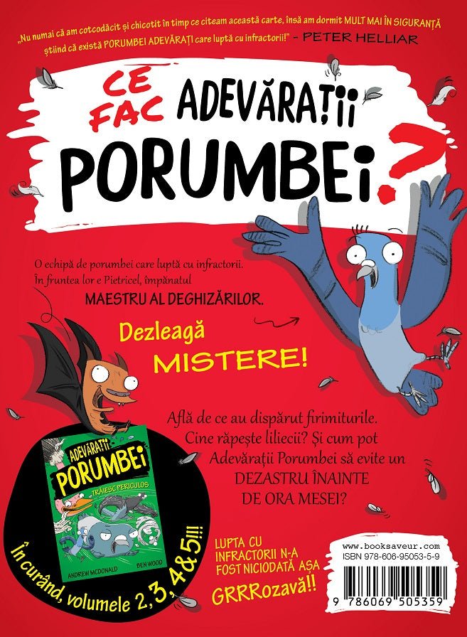 Adevaratii porumbei luptă cu infractorii (vol. I) - Publisol.ro