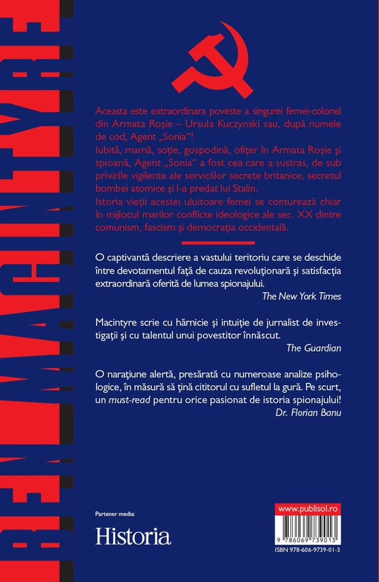 AGENT SONIA, de Ben MacIntyre - Publisol.ro