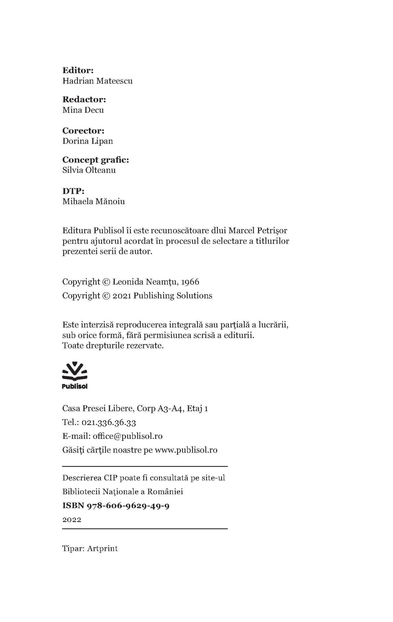 Aventura si contraaventura - Publisol.ro