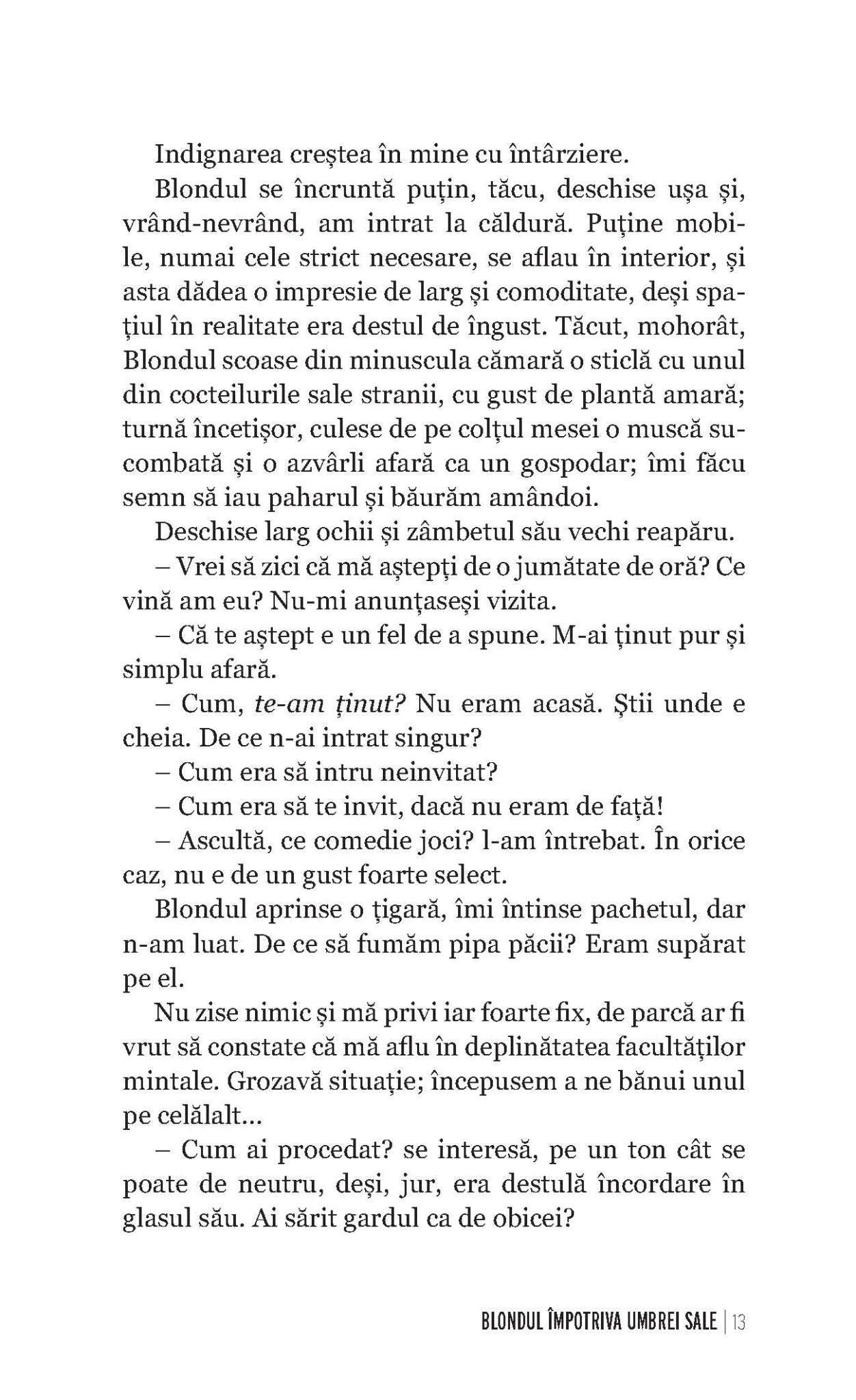 Blondul impotriva umbrei sale - Publisol.ro