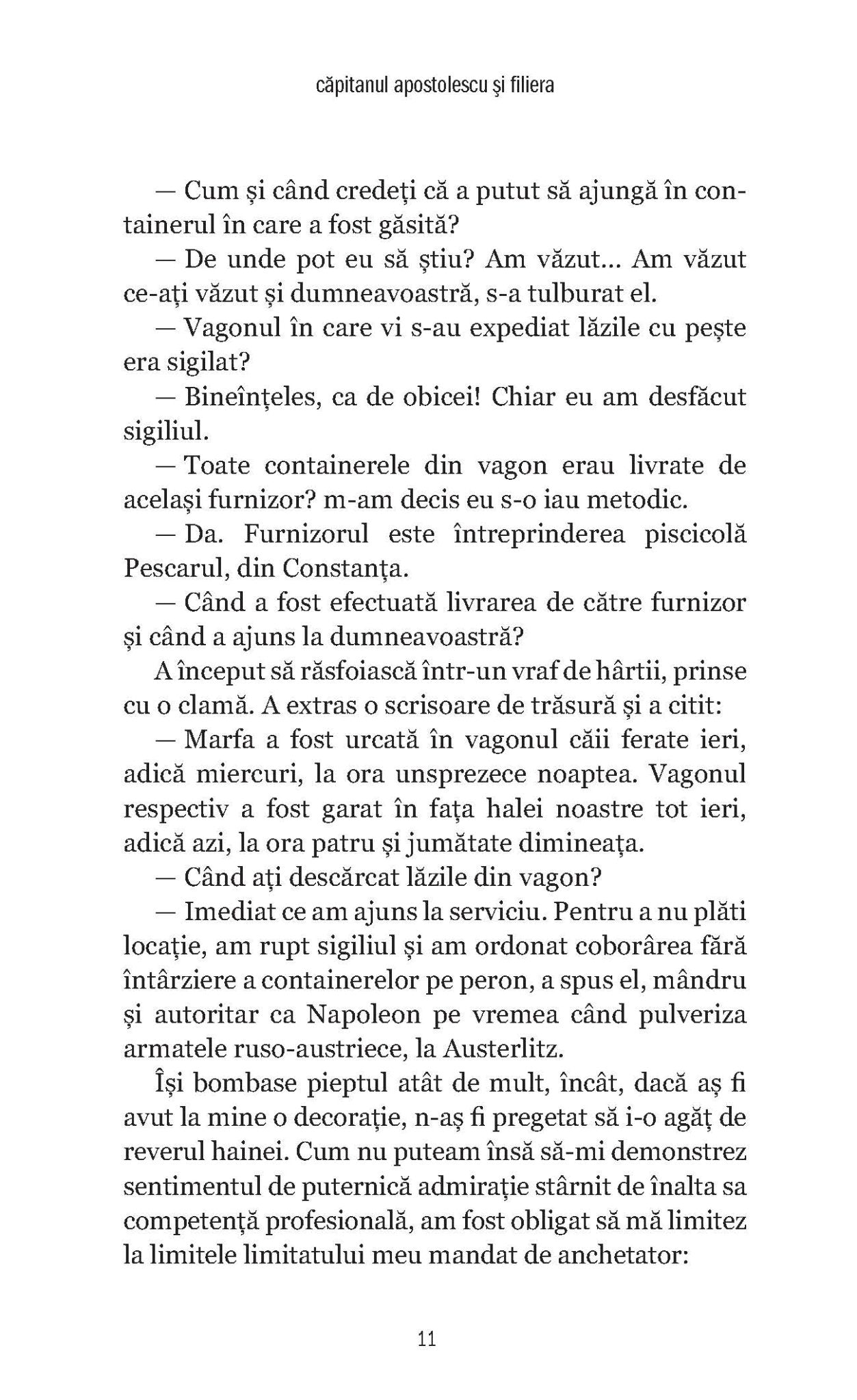 Capitanul Apostolescu si Filiera - Publisol.ro