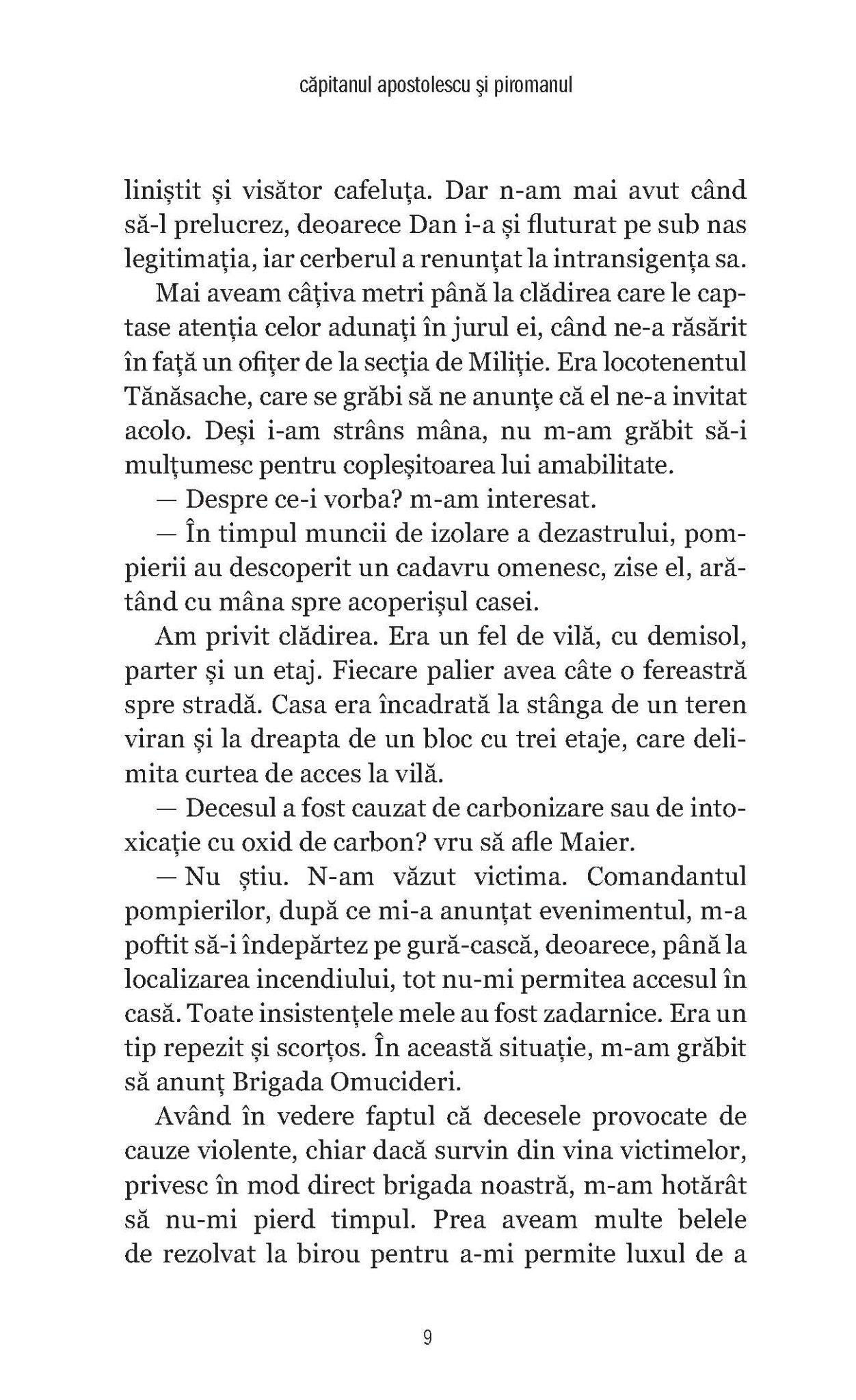 Capitanul Apostolescu si Piromanul - Publisol.ro