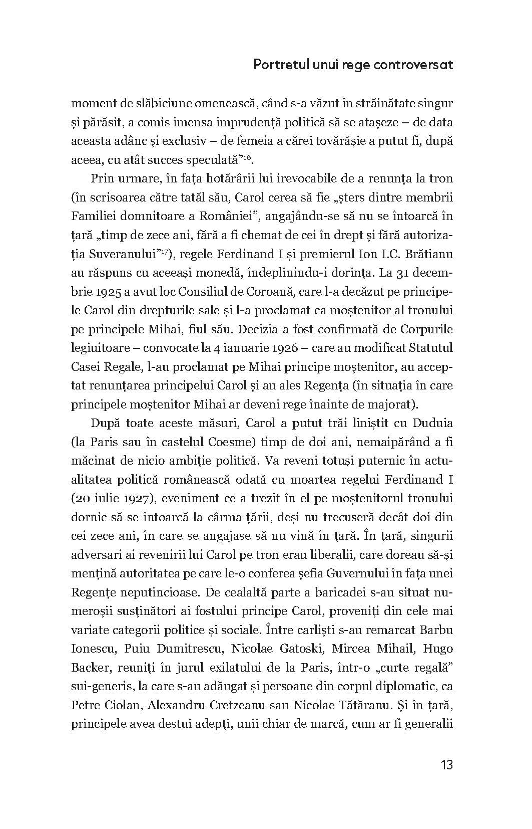 Carol al II lea. Intre datorie si pasinune. Insemnari zilnice VOL. 1 - Publisol.ro